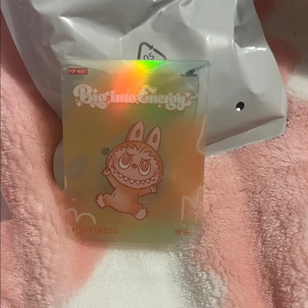 Pop Mart Big into Energy Phone Charm - Happiness